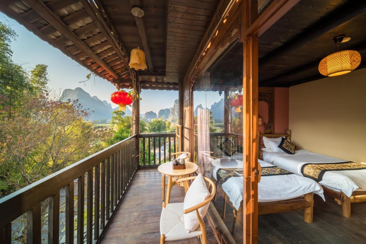 Yangshuo Tea Cozy--One Way Free Pick Up From Airport Or Ts 4 Nights Casa de hóspedes Exterior foto