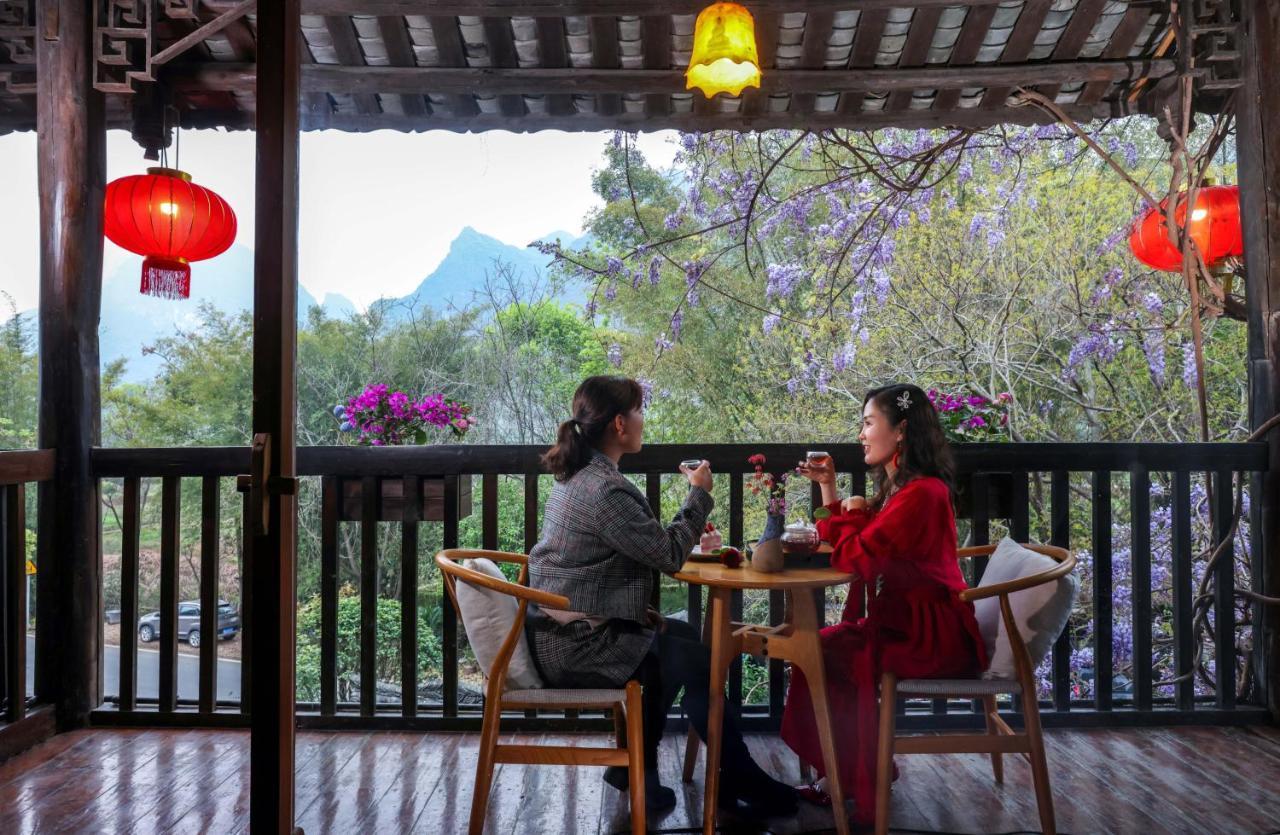 Yangshuo Tea Cozy--One Way Free Pick Up From Airport Or Ts 4 Nights Casa de hóspedes Exterior foto