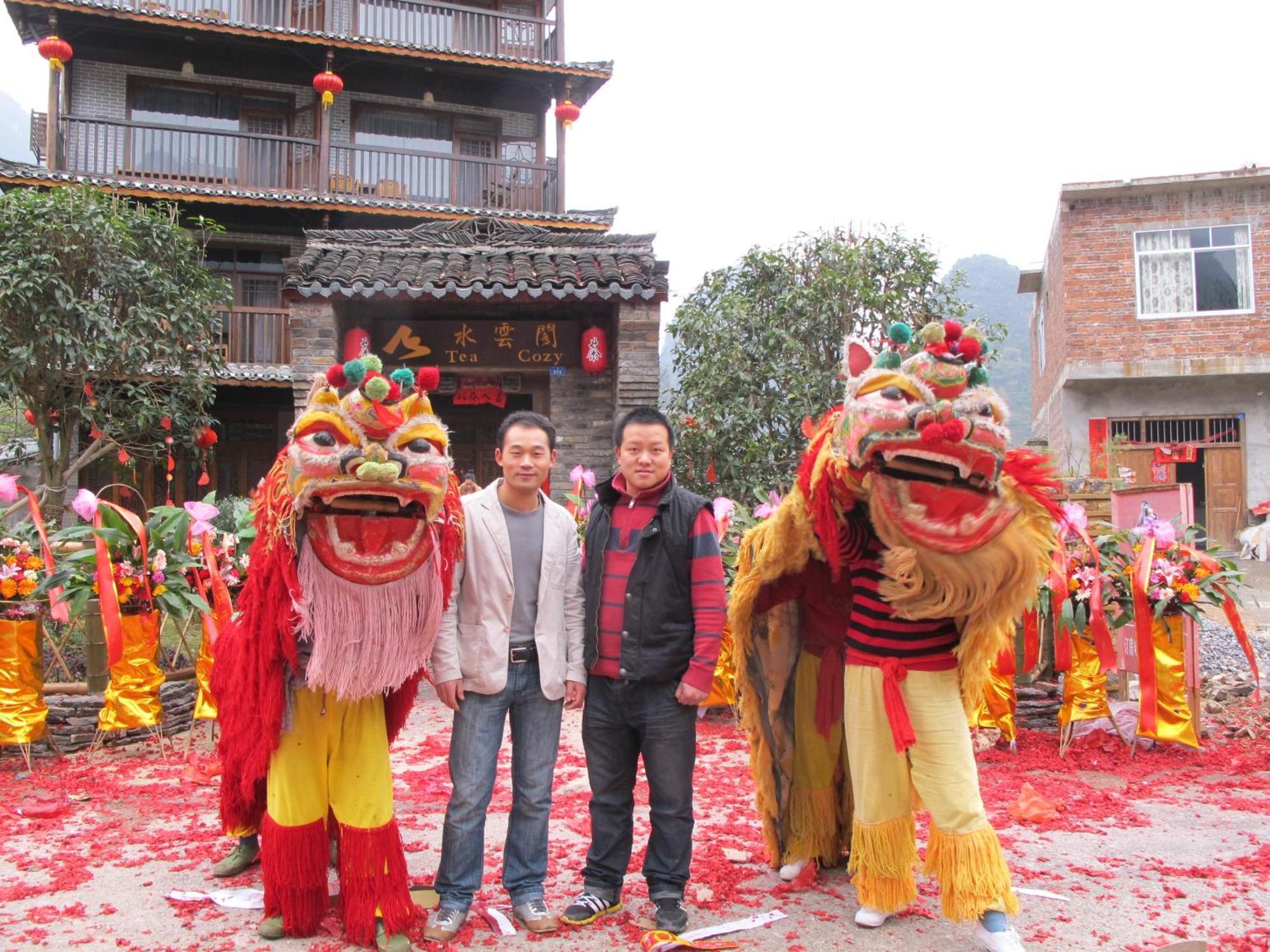 Yangshuo Tea Cozy--One Way Free Pick Up From Airport Or Ts 4 Nights Casa de hóspedes Exterior foto