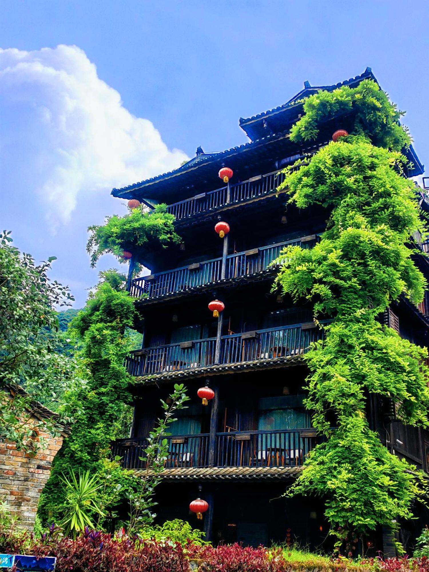 Yangshuo Tea Cozy--One Way Free Pick Up From Airport Or Ts 4 Nights Casa de hóspedes Exterior foto